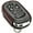 Red, variant on Vitodeco Leather Key Fob Case Compatible with Honda Civic, Civic Hatchback, Accord, HR-V, CRV, Pilot, Passport 2023 - 2026(4-Button, Black)