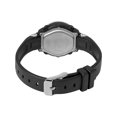 thumbnail image 2 of Timex Women's DGTL Stacked Numbers 28mm Black/Silver Resin Strap Watch, 2 of 4