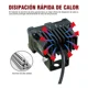 thumbnail image 4 of Par Faros Auxiliares Punkzz Lupa Led Para Auto Moto 80w, 4 of 7