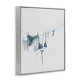 thumbnail image 2 of Stupell Industries Contemporary Teal Bikini on Clothesline Gray Framed Giclee Art, 16 x 20, by Ziwei Li, 2 of 8