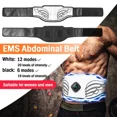 thumbnail image 5 of Abdominal Belt Smart Fitness Shaping Fat Burning Stimulator Muscle Training, 5 of 10