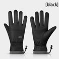thumbnail image 2 of Penkiiy Winter Gloves for Men Women Clearance Winter Warm And Windproof Gloves Outdoor Non-slip Sports Cycling Gloves Black Gloves, 2 of 2