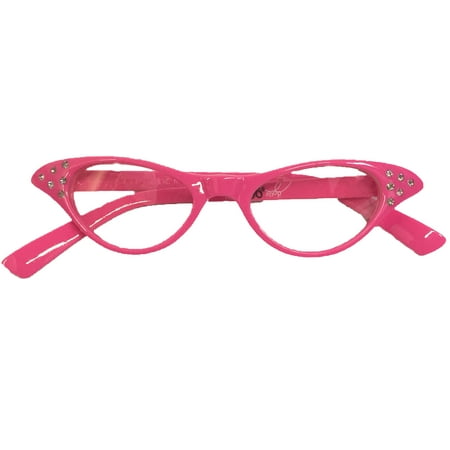 Toddler/Baby - 50's Cateye Glasses - Hot Pink