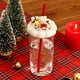thumbnail image 1 of Pisexur Batería de cocina Vaso con pajita y forma de oso, ideal para niños. Incluye tapa de silicona reutilizable. para la cocina del hogar, 1 of 2