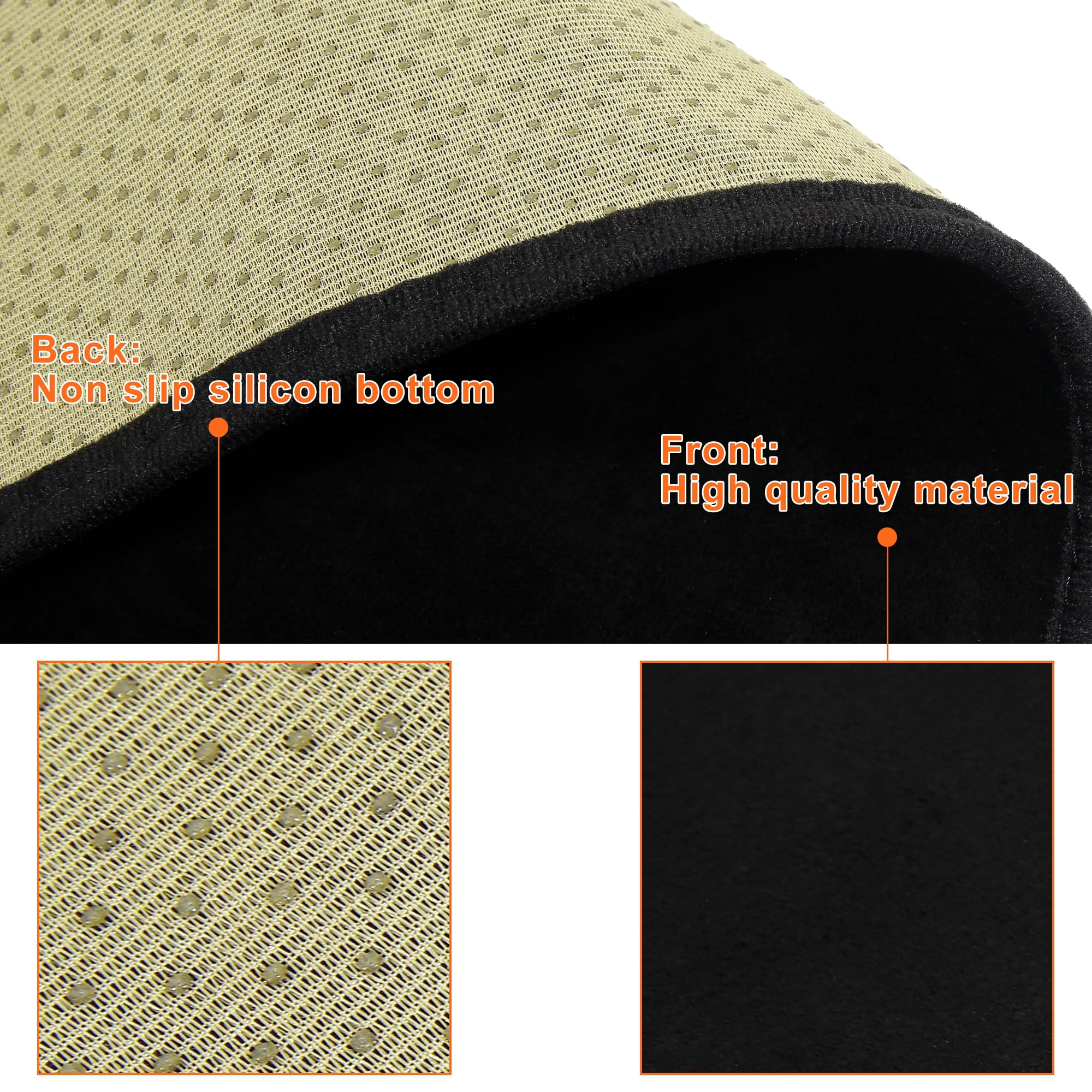 Unique Bargains Car Dashboard Cover Nonslip Mat Protector Carpet for Honda CRV 2017- 2020