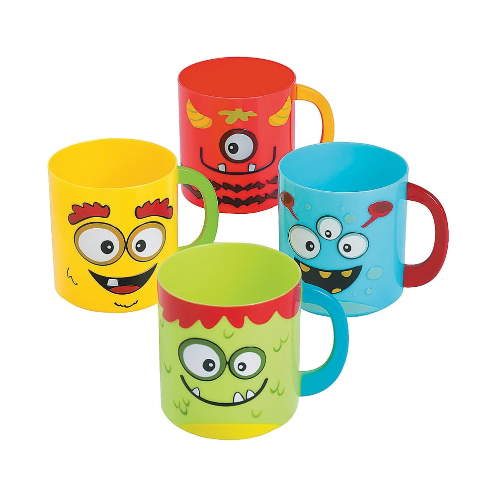mini plastic mugs
