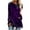 Purple, variant on Odeerbi Halloween Cute Ghost Shirts for Women Vintage Retro Graphic Blouse Raglan Sleeve Round Neck Loose Casual Printed Tops khaki
