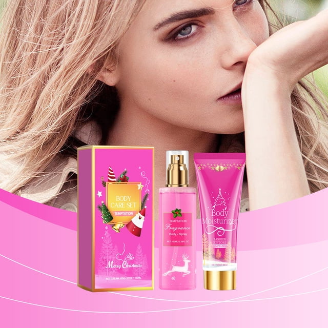 WIFKLSIIPG Christmas Seductive Scented Body Care Set Fragrance (Body Frost + Body Mist) 100ml
