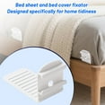 thumbnail image 6 of 4-Pack Heavy-Duty Bed Sheet Holder Clips, Thickened Non-Slip Sheet Grippers For Mattress Corners, Keep Sheets Tight & Wrinkle-Free For Home, Hotels, Hospitals, 6 of 6