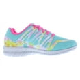 thumbnail image 2 of Fila Fantom 5 Girls Shoes Size 2.5, Color: Teal/Yellow, 2 of 5