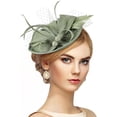 thumbnail image 2 of Fascinator  Party Hat - 2025 Derby Pillbox Kentucky Hat for Women (7.87x5.9inch), 2 of 7
