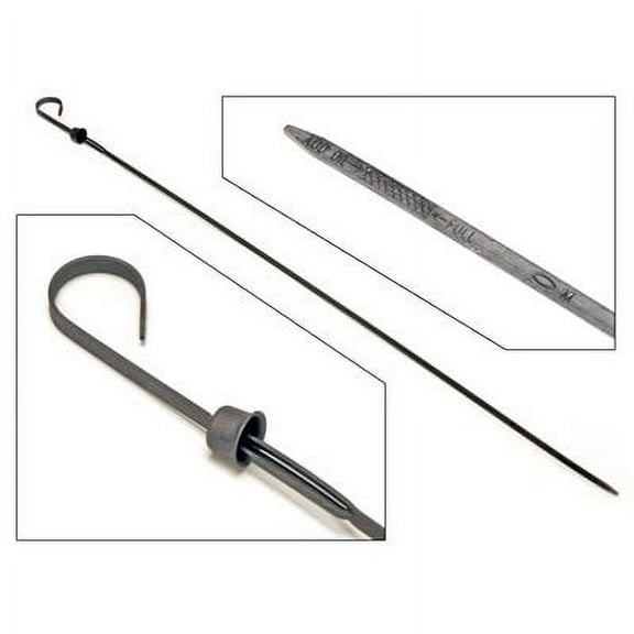 Scott Drake C3OZ-6750-B Oil Dipstick 221 260 289 Light Gray