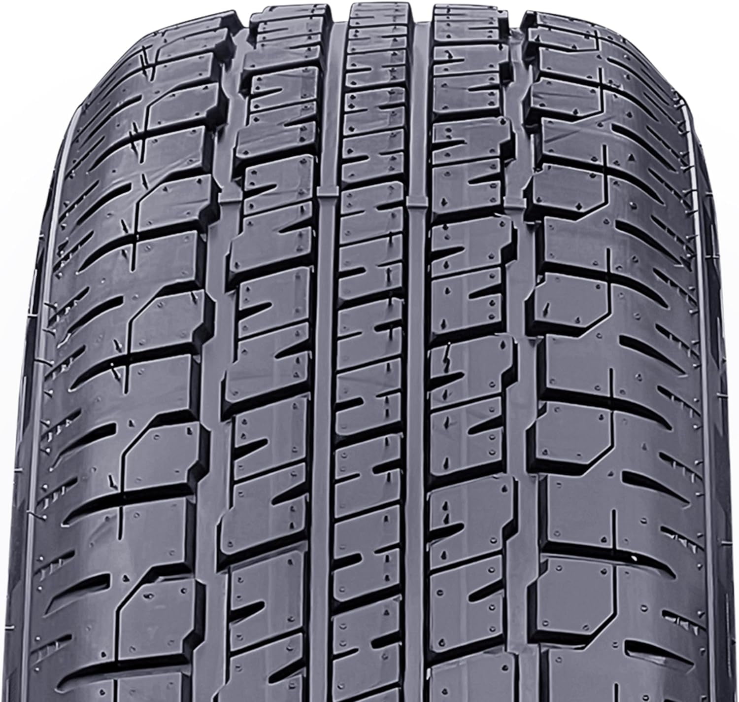 DEMETER Set of 4 Heavy Duty ST 205/75R15 Trailer Tires , Semi-Steel Trailer Tires 205/75R15 8 Ply Load Range D , 105/101M All Season Traction