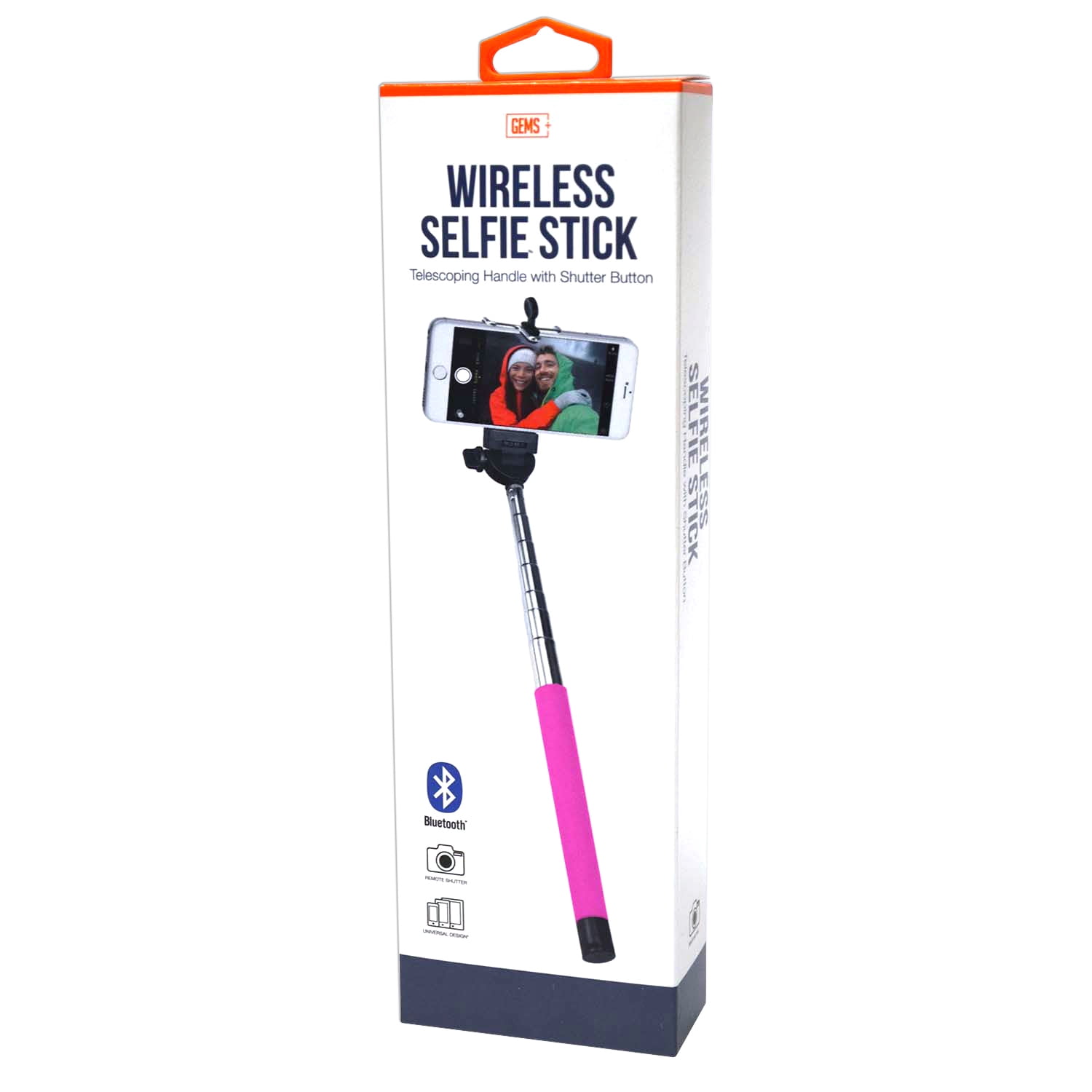 SELFIE STICK BLUETOOTH PINK