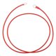 thumbnail image 1 of Cable de inversor de batería de 105 cm 12 AWG Cable de batería de 5/16" Cobre estañado Rojo OT Tipo 1 Pc, 1 of 1