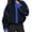 Black, variant on Women's Sherpa Fleece Zip-Up Jacket Contrast Fall Winter Warm Sweatshirt(Red,XL)