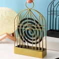 thumbnail image 7 of Decorative Metal Birdcage Wall Planter, Vintage Black Hanging Flower Pot Holder for Indoor Outdoor Decor, 7 of 7