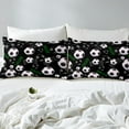 thumbnail image 4 of Erosebridal Soccer Fitted Sheet Set Twin,Sports Theme Bedding Twin Size,Teen Men(No Top Sheet), 4 of 6