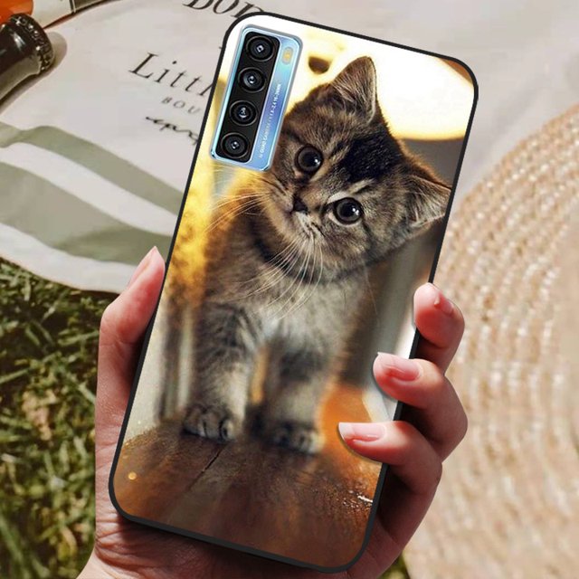 For TCL 20 5G / 20S / 20L Plus Phone Cases Soft TPU Cover for TCL 20L Plus Cute Fashion Cartoon Painted Shell Bag for TCL 20 5G 41 For TCL 20 5G