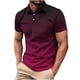 thumbnail image 1 of Blusa y camisa de manga corta con cuello vuelto para hombre, informal, lisa, de manga corta, con botones y cuello vuelto., 1 of 5