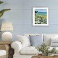thumbnail image 2 of Stupell Industries Seaside Daisy Meadow Gray Framed Print Under Glass design by Georgie Harrison, 21 x 17, 2 of 10