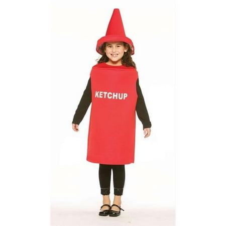 Costumes For All Occasions Gc975 Ketchup Child Costume 7-10
