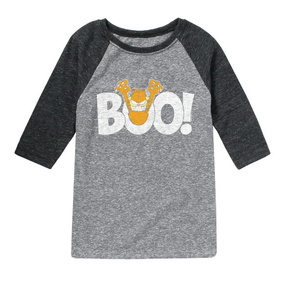 Garfield - Garfield Boo - Toddler And Youth Raglan Graphic T-Shirt