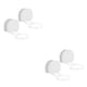 thumbnail image 1 of Soidarity 2 uds. De bastidores de softbol, ​​estructura firme, colores surtidos, soporte para pelotas de Golf, instalación práctica, equipo deportivo Transparente 2piezas Soidarity CBP214325, 1 of 5