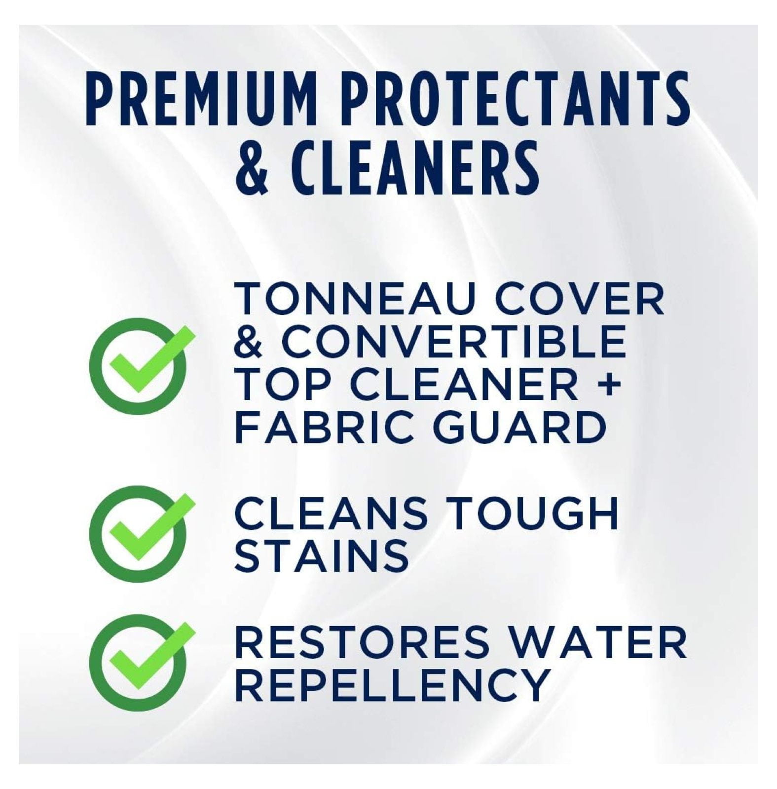 Convertible Fabric Top Cleaning and Care Kit - Cleans And Protects Fabric Tops - Includes Tonneau Cover And Convertible Top Cleaner 16 fl. oz. + Fabric Guard, (30520) 32 Fl Oz (Pack of 1)