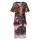 thumbnail image 4 of Vestido de verano con bolsillos sueltos de obsidiana, vestido de dama de honor para mujer, vestidos elegantes, 4 of 7
