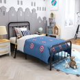 thumbnail image 1 of 12 Inch Bed Frame Twin Size / Mattress Foundation / Box Spring Replacement with Headboard / Heavy Duty Metal Slat Support / Ultra-Large Under Bed Storage, Black, 1 of 6