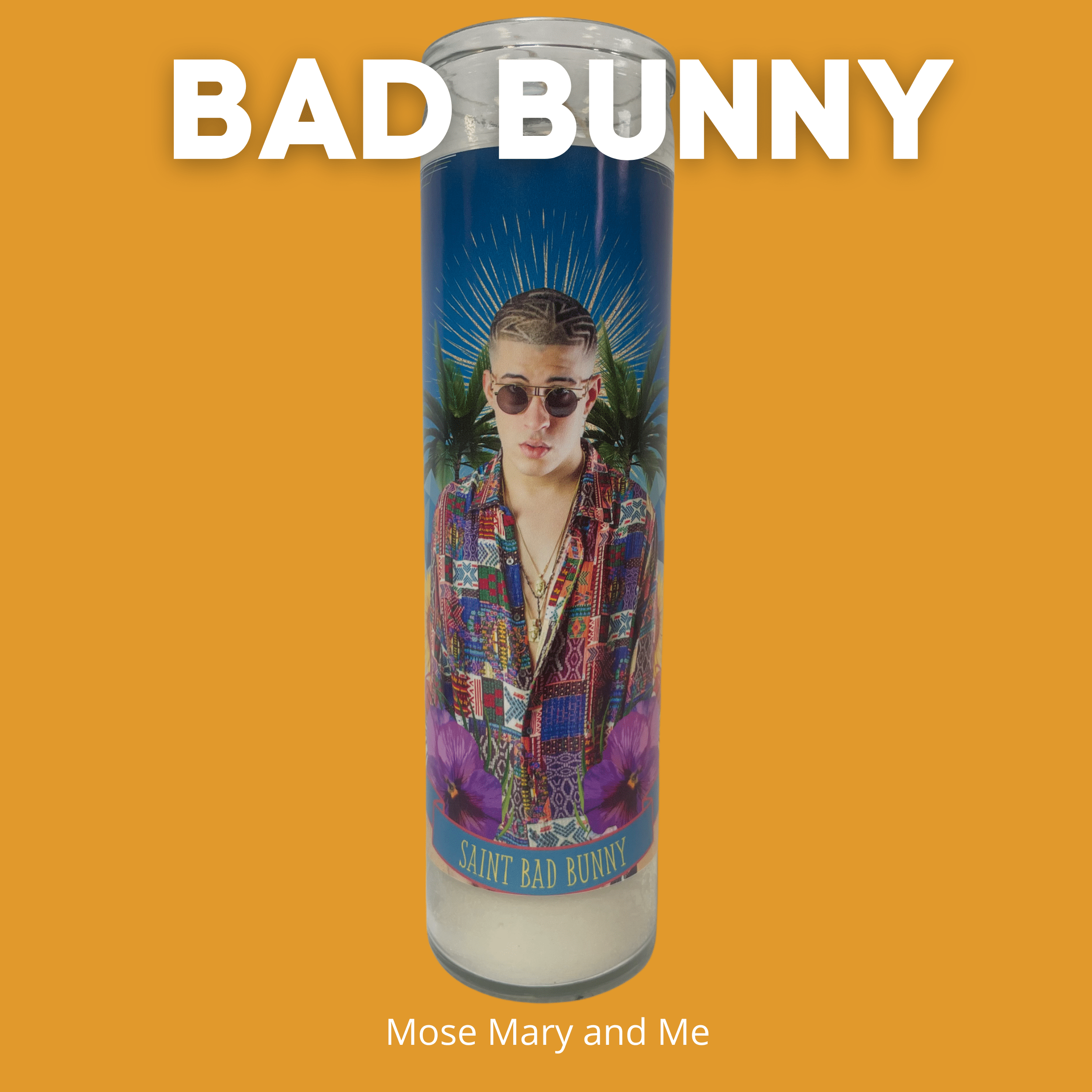 The Luminary Bad Bunny Altar Prayer Candle