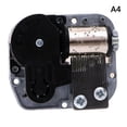 thumbnail image 1 of CNKOO Mechanical Diy Windup Music Box Sankyo Musical Movement+Screws+Key, 1 of 6