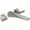 Lumicoat Stainless, variant on Delta T3543LF-PR-WL Trillian 1.2 GPM Wall Mounted Bathroom Sink Faucet Widespread Bathroom