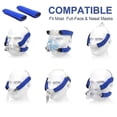 thumbnail image 2 of 8 Packs CPAP Mask Strap Covers, Face Cushion Cover for Cpap Strap Headgear, Universal and Reusable C, 2 of 5