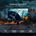 thumbnail image 2 of ViewSonic XG2431 24 Inch 1080p 0.5ms 240Hz Gaming Monitor with FreeSync Premium, Advanced Ergonomics, Eye Care, HDR400, 2 of 5