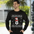 thumbnail image 3 of Christmas Sweatshirt, Funny Ugly Christmas Sweater, Soccer Snowman Ugly Christmas Sweater, Funny Football Christmas Sweater, 3 of 5