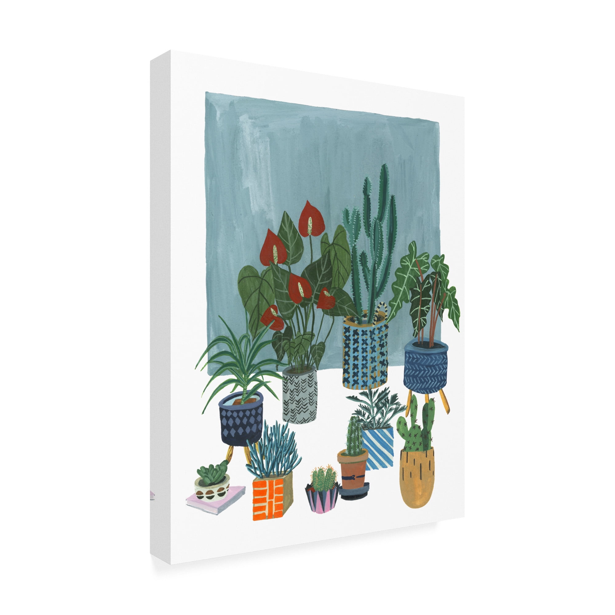 Trademark Fine Art 'A Portrait of Plants I' Canvas Art by Melissa Wang
