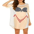 thumbnail image 3 of MesaSe Robe de Plage pour Femmes, Bikini Imprimé Amusant, T-Shirt de Plage, Tenue de Fête Amusante, 3 of 6