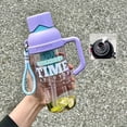 thumbnail image 6 of LEHOZIHEQ Sports Water Bottle, Leak Proof Portable Drinking Bottle with Handle and Straw, BPA Free Water Jug for Outdoor Sports Camping Hiking Gym, 6 of 6