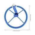 thumbnail image 3 of OUNONA 1Set Practical Fitness Handle Fitness Ring Dark and Abdominal Training, 3 of 8
