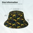 thumbnail image 4 of Vsdgher Monster Truck1 Print Bucket Hat for Men&Women Bucket Hat Reversible Summer Double-Side-Wear Travel Gardening, Beach, Camping, Hiking, Fishing Cap, 4 of 5