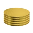 thumbnail image 1 of Cake Board O'Creme Gold Foil, círculos redondos para tartas de 8 pulgadas, paquete de 5, 1 of 6