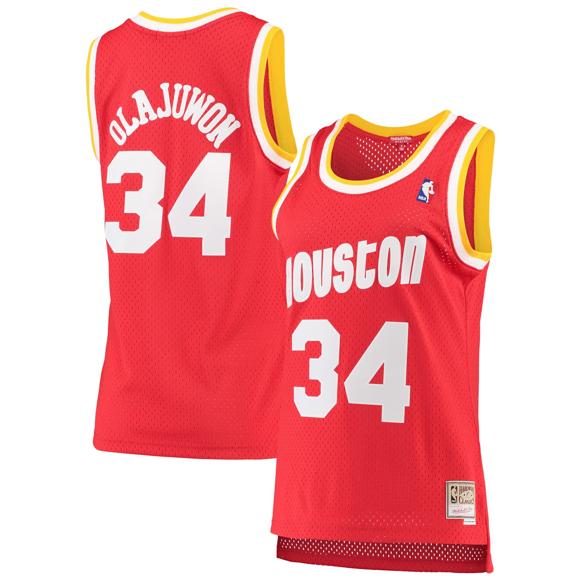 hakeem olajuwon hardwood classic jersey