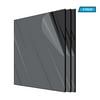 AdirOffice 12" x 24" Opaque Plexiglass Acrylic Sheet, DIY, Plastic Sheet, Black (3-Pack)