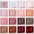 thumbnail image 3 of Gellen Gel Nail Polish Kit, 16 Colors Gel Polish Nudes Pink Red Brown Soak Off Nail Gel Polish Set with Top and Base Coat, UV Nail Gel DIY Salon Nail Art Valentine Gift for Women, 3 of 10