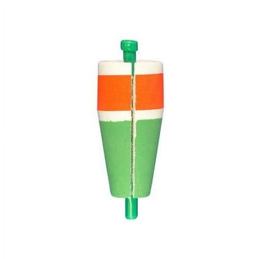 Comal Weighted Popping Fishing Float, Red/Green