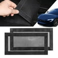 thumbnail image 4 of Air Vent Mesh Covers For Tesla For Model Y And For Model 3 2Pcs Black 24 7X12Cm Fangkenuo, 4 of 9
