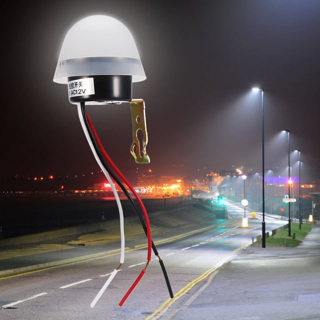 Fotocélula NikouMX Sensor de luz de fotocélula encendido automático y apagado