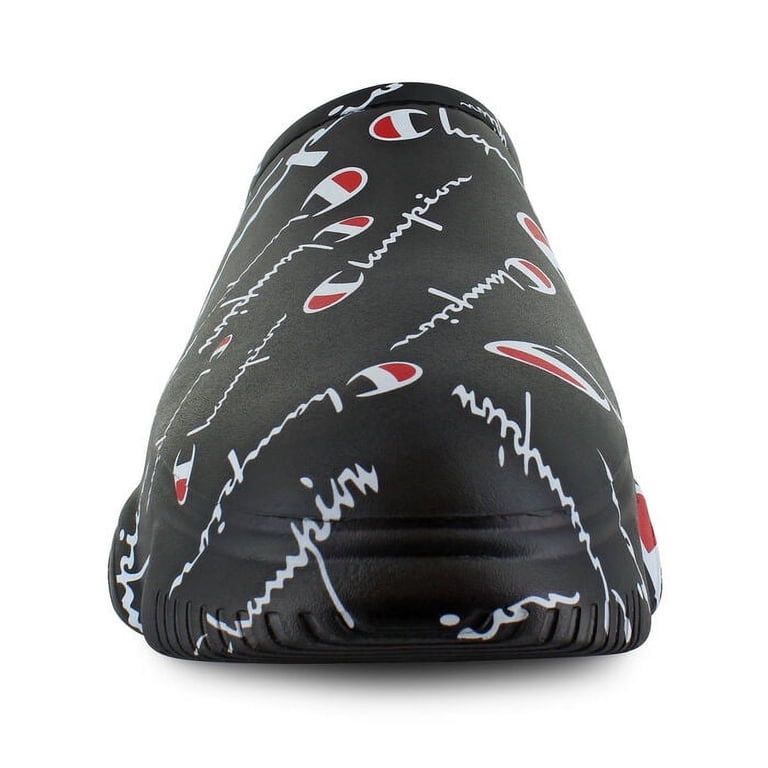 Champions super meloso slippers New Champion Super Meloso Warped Slides Black White Mens Sz  main image 3